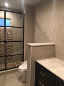 Bathroom after renovation