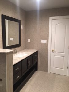 Bathroom after renovation